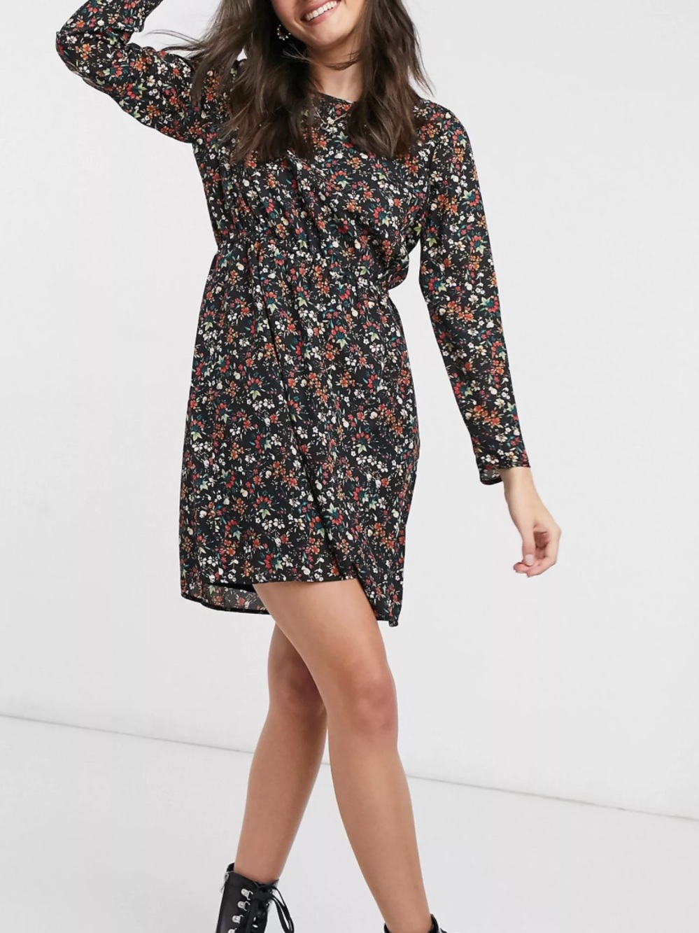 J. Crew Floral Tulip Hem Dress